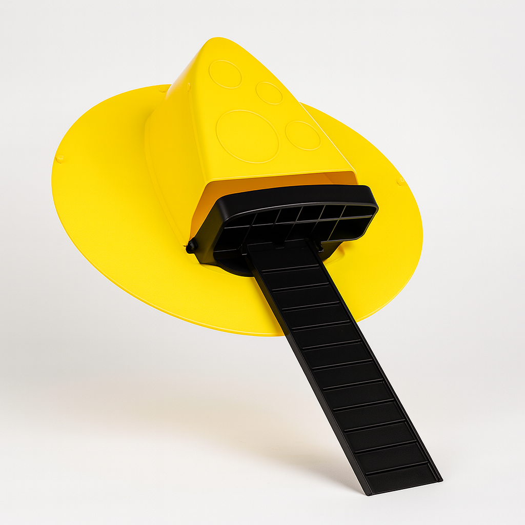 Mouse Trap Bucket Lid Auto Reset Trap