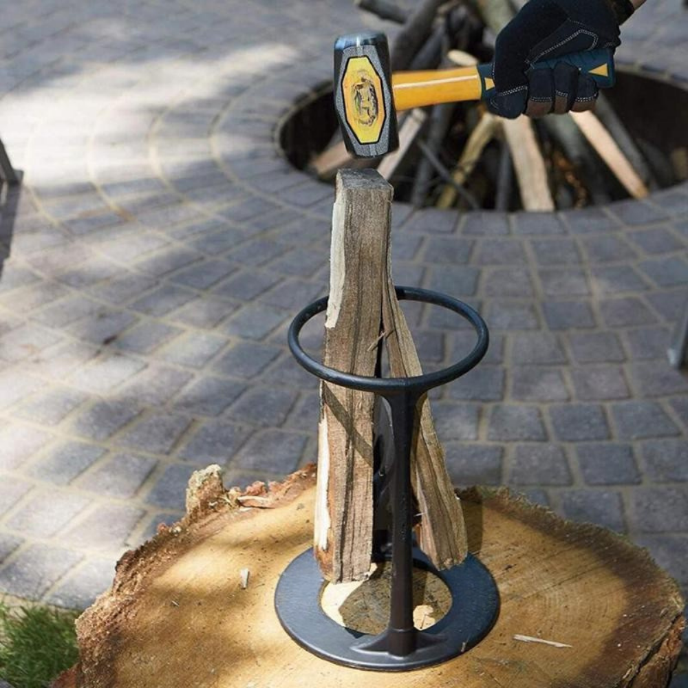 Log Splitter Steel Firewood Chopping Tool
