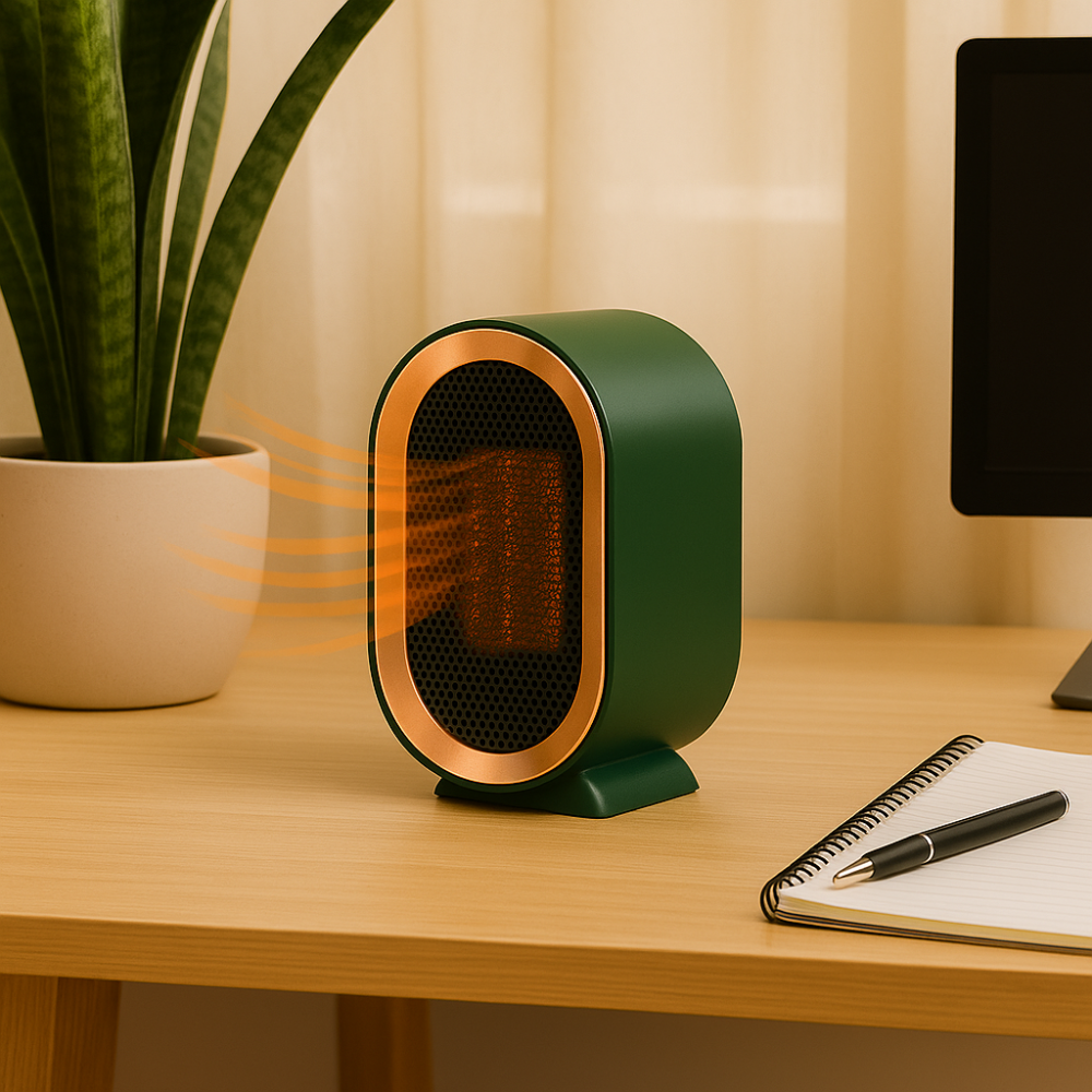 Energy Efficient Portable Ceramic Space Heater Home Office