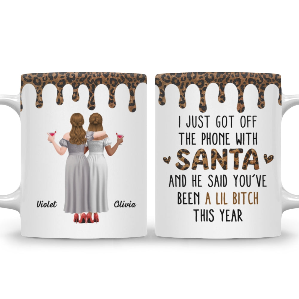 A Lil B tch This Year - Personalized Custom Coffee Mug