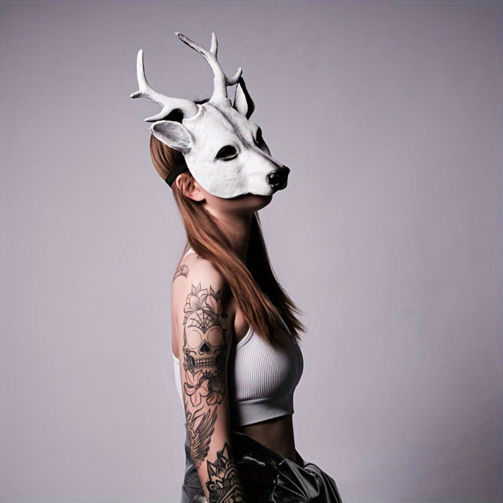Female Halloween Mask Deer Costume