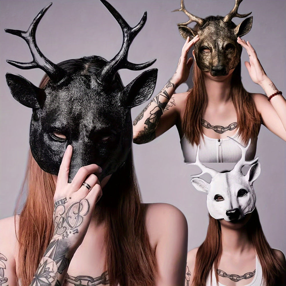 Female Halloween Mask Deer Costume