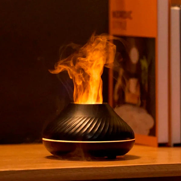 Flame Effect Aroma Diffuser with Humidifier