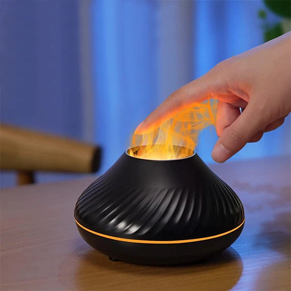 Flame Effect Aroma Diffuser with Humidifier