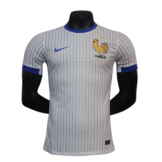 France EURO 2024 Home Kit – Official Player Version with French National Team Crest