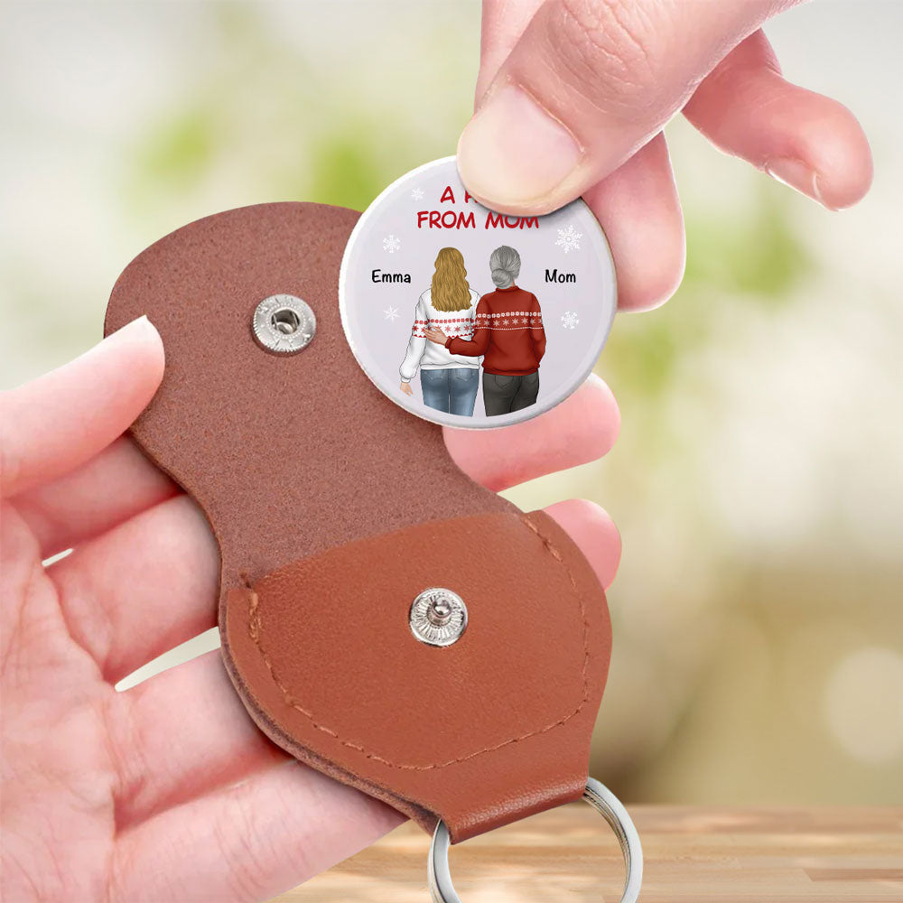 A Hug From Mom Christmas - Personalized Custom Pocket Hug