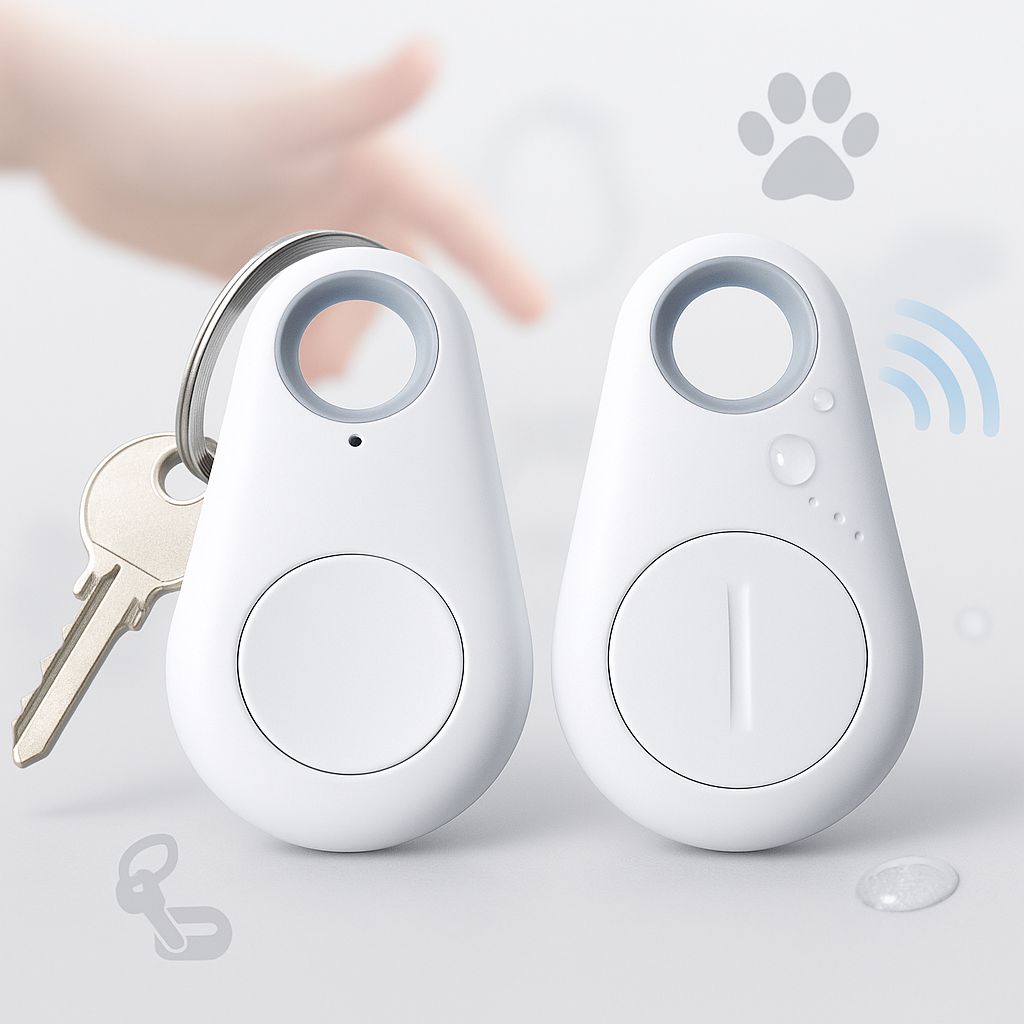 GPS Tracker Tag Waterproof Bluetooth Locator Device