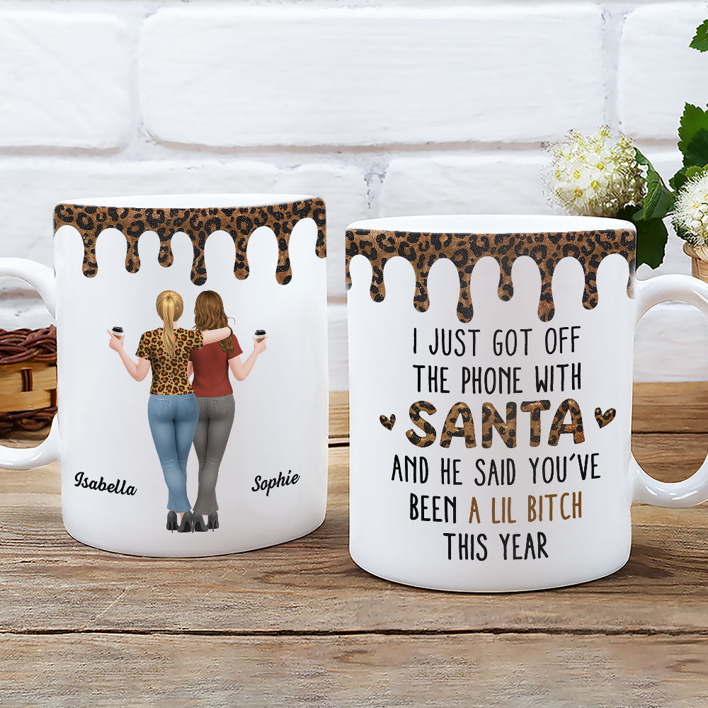 A Lil B tch This Year - Personalized Custom Coffee Mug