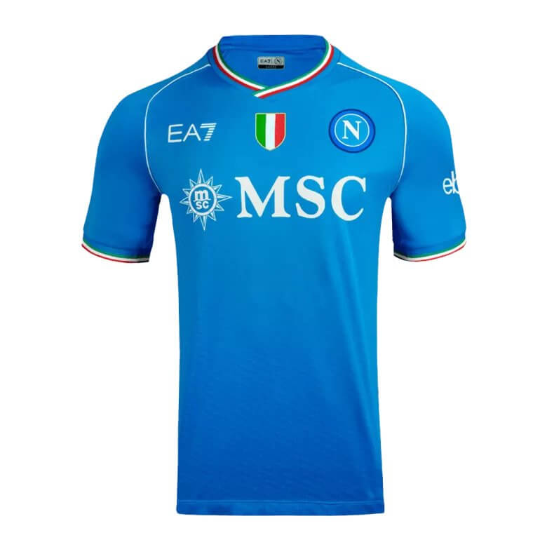 H. Lozano 11 Napoli Home Authentic Soccer Jersey 2023/24 – Official Napoli Kit with Player Number