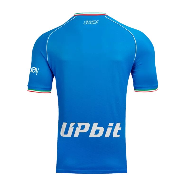H. Lozano 11 Napoli Home Jersey 2023/24 – Featuring Player Name Lozano and Club Crest