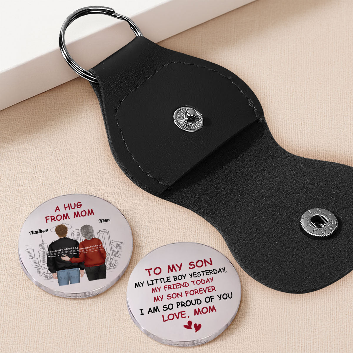 Always My Baby Boy - Personalized Custom Pocket Hug