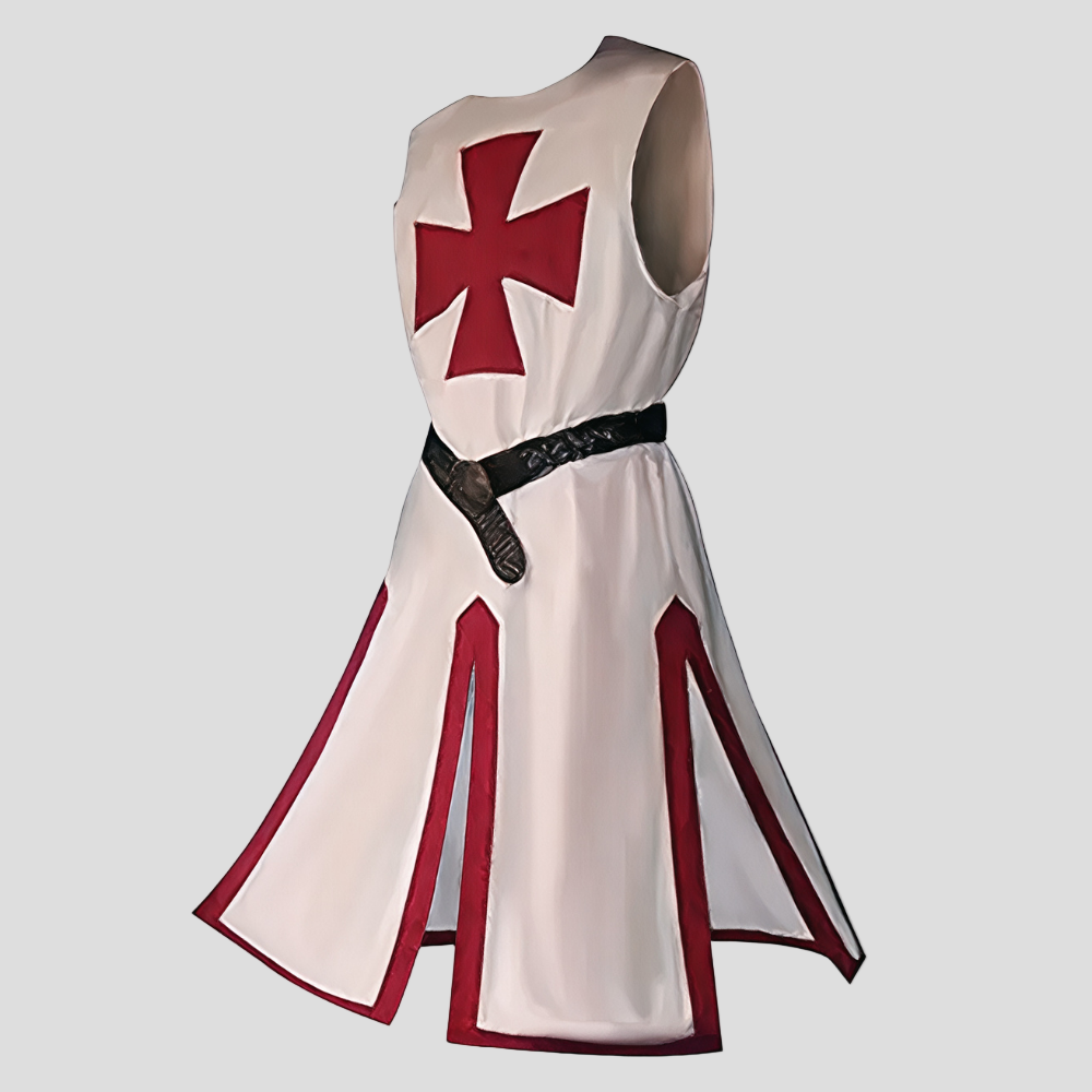 Halloween Costumes Medieval Knight Tunic Cape Set