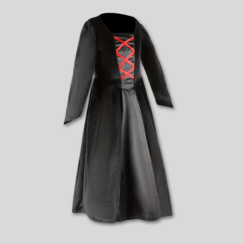 Halloween Girls Gothic Vampire Dress