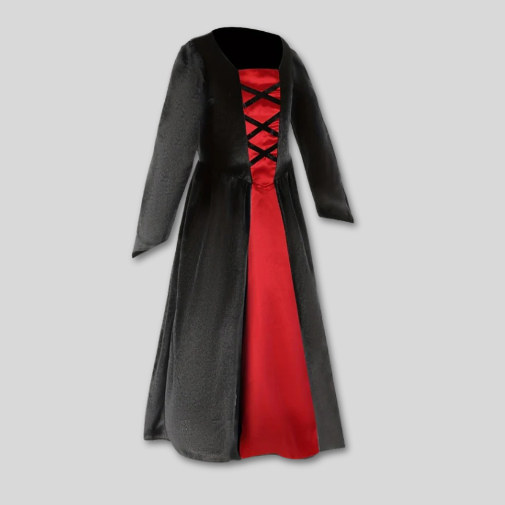 Halloween Girls Gothic Vampire Dress