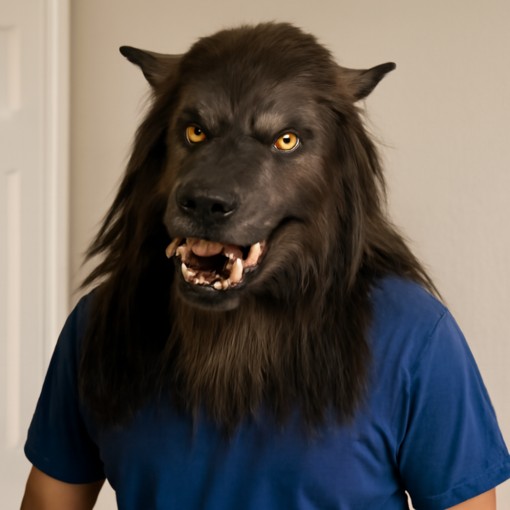 Halloween Wolf Mask Werewolf Costume