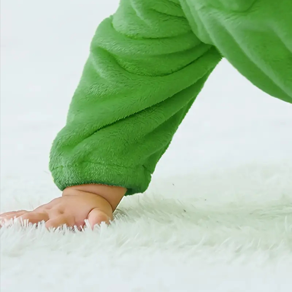 Halloween Baby Dinosaur Costume Plush Romper