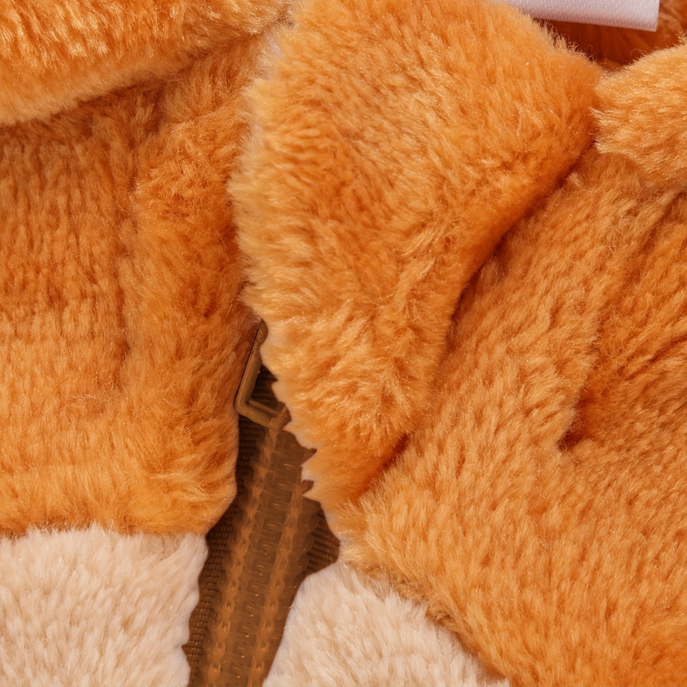 Halloween Baby Lion Costume Plush Jumpsuit