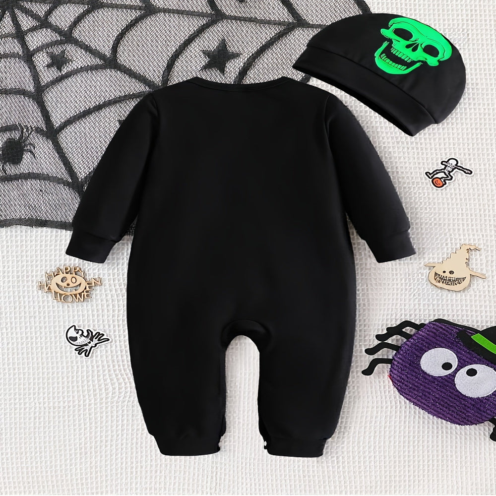 Halloween Toddler Skeleton Costume Baby Bodysuit Outfit