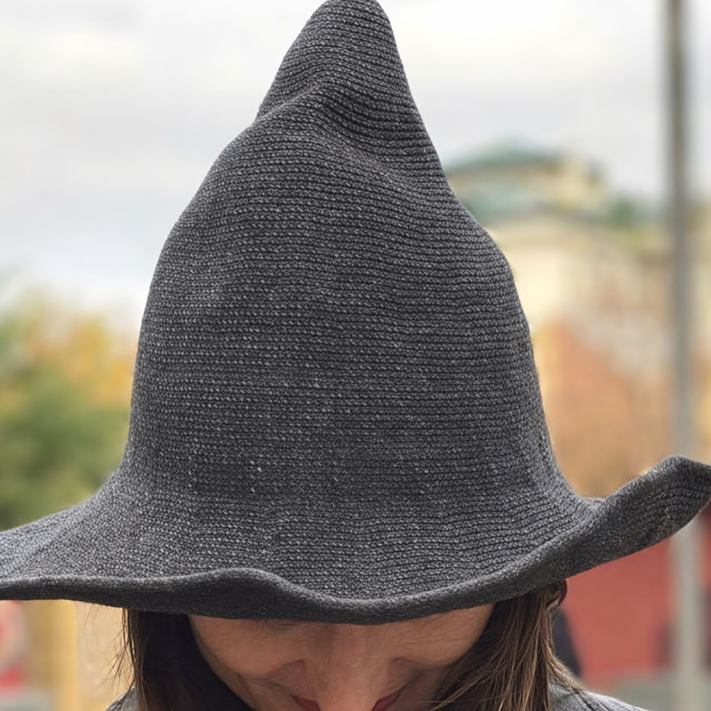 Halloween Costumes Wool Witch Hat Soft Pointed Brim Style