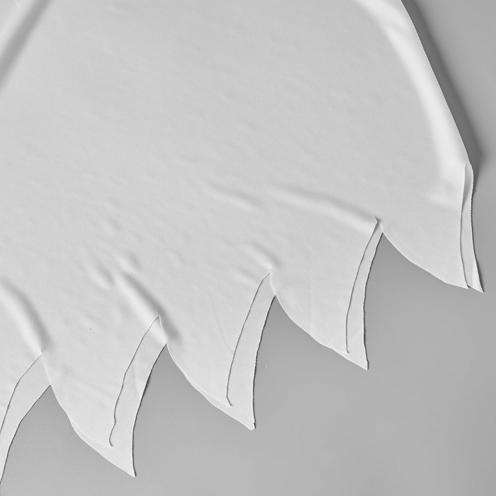 Halloween Ghost Costume Kids Glow Dark Hooded Poncho Cape Outfit