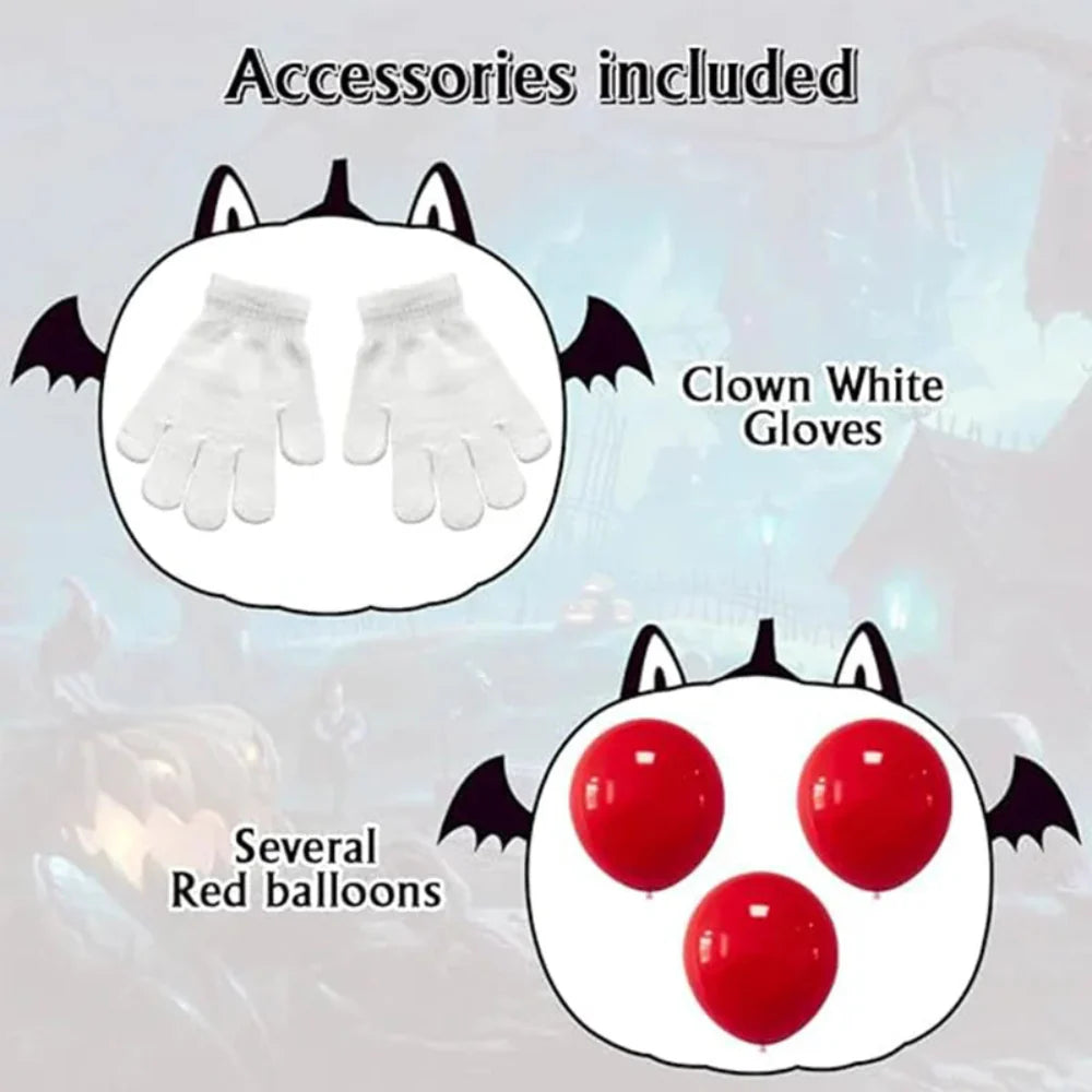 Halloween Kids Clown Costume Scary Kids Costume Set