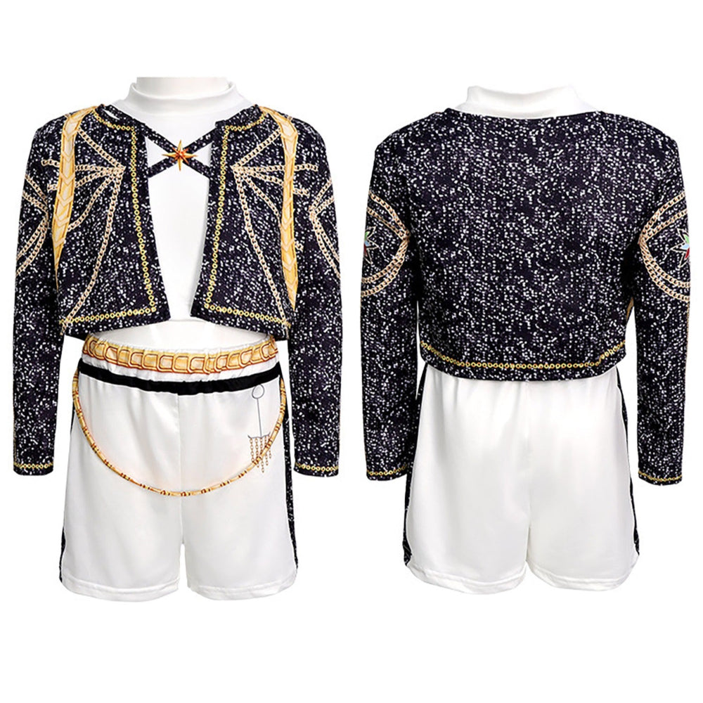 Halloween Kids Kpop Hunter Costume Party Outfit