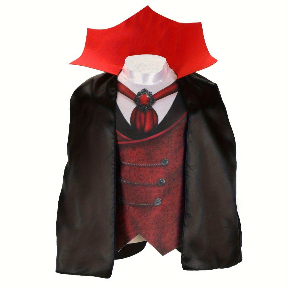 Halloween Kids Vampire Costume Cape Outfit