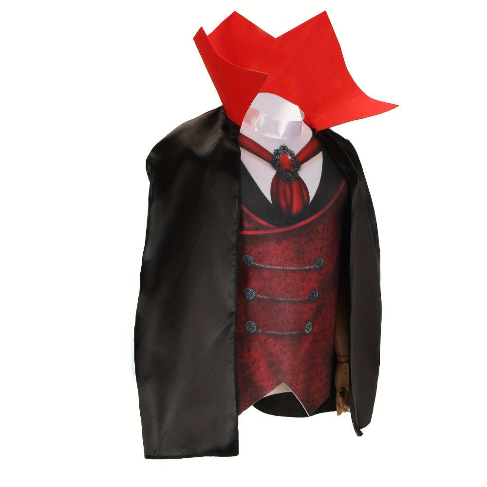 Halloween Kids Vampire Costume Cape Outfit