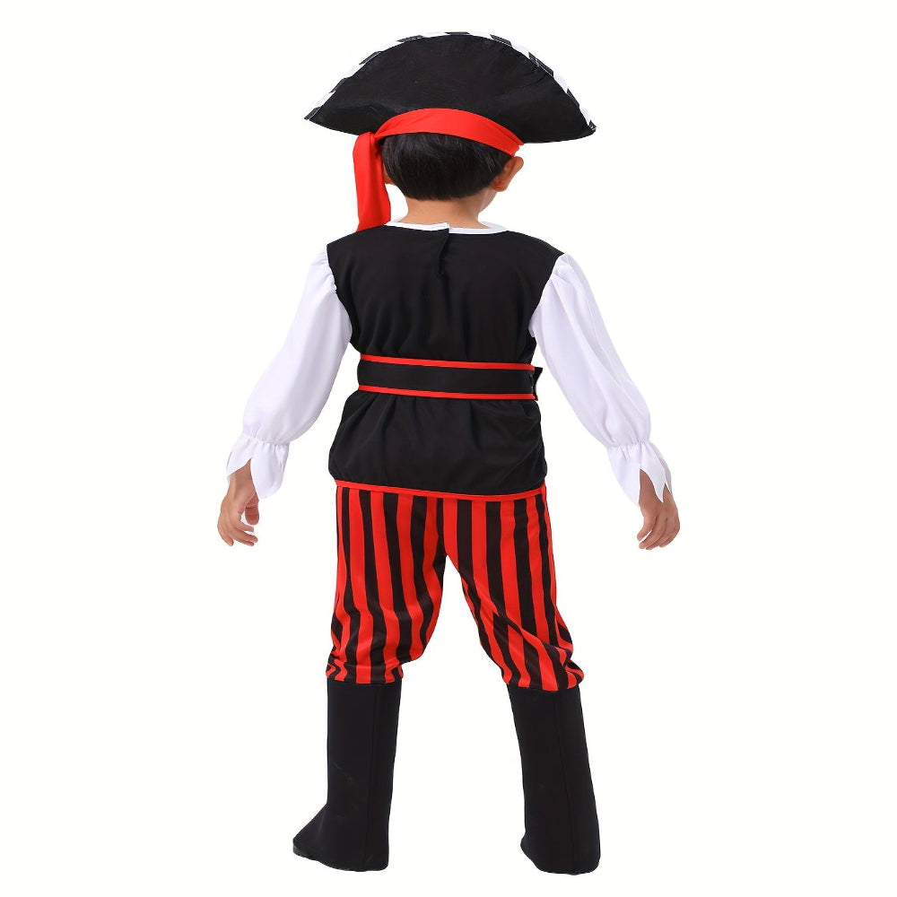 Halloween Pirate Costume Kids Boys Outfit