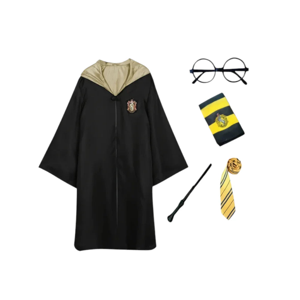 Halloween Robe Wizard Costume Set