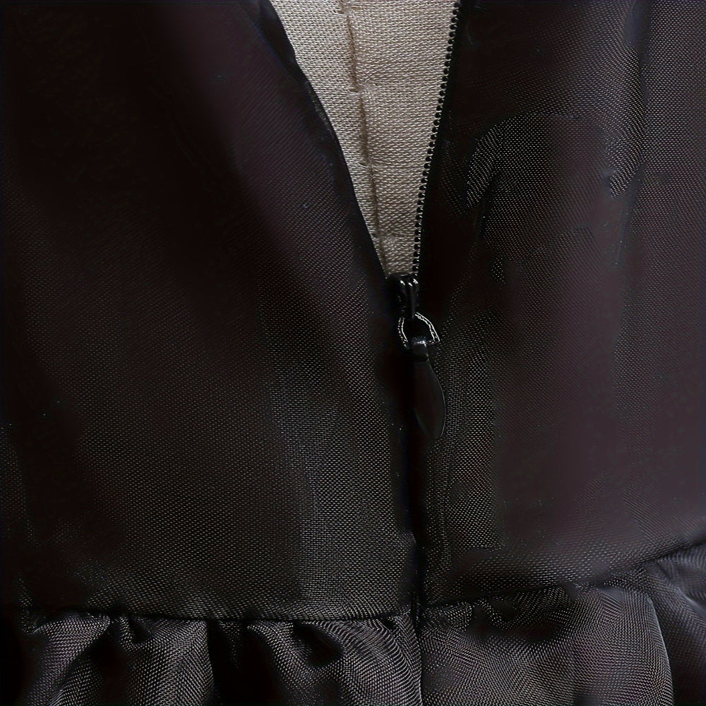 Halloween Witch Costume Kids Gothic Dress