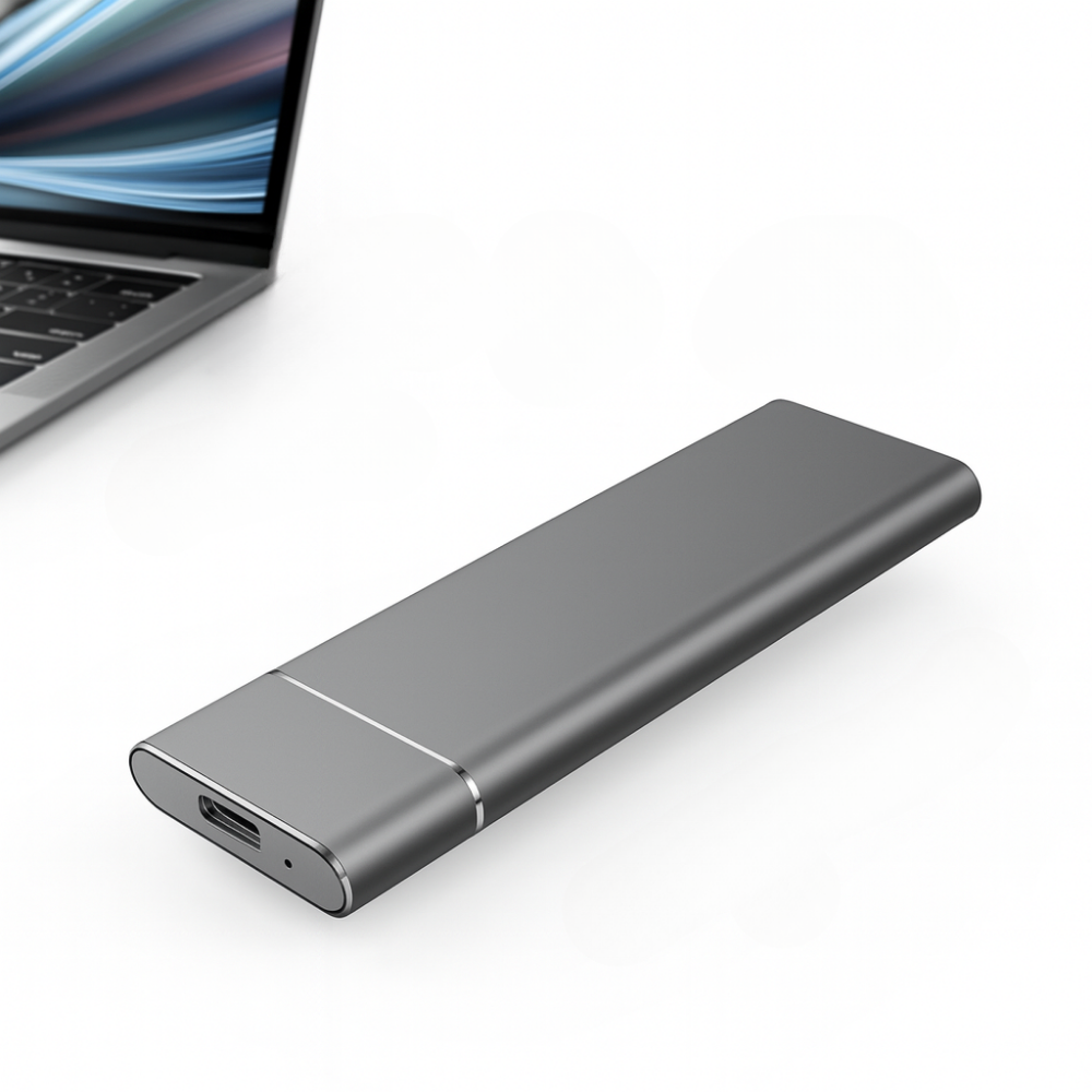 External SSD Drive USB Aluminium Storage