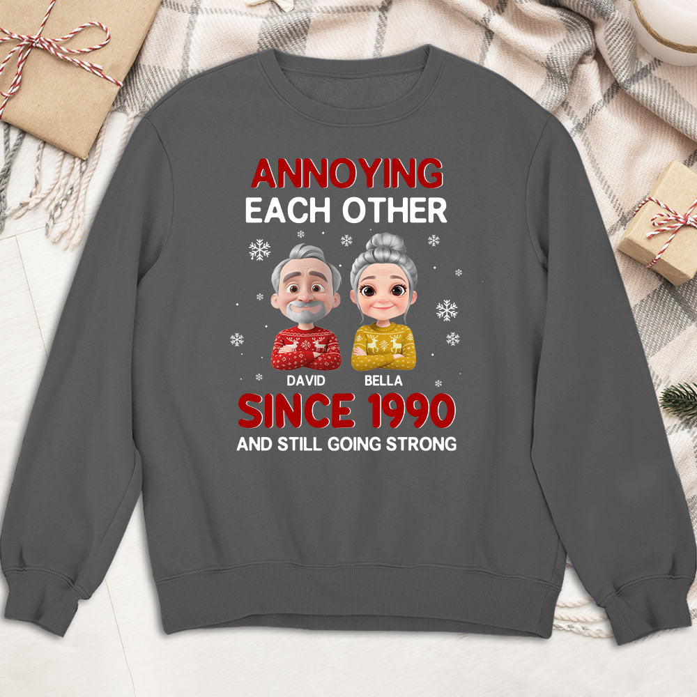 Annoying Each Other Christmas - Personalized Custom Shirt