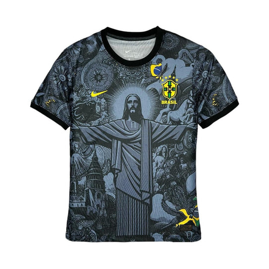Brazil Jesus Christ the Redeemer 24-25 Special Edition Jersey - Unique design