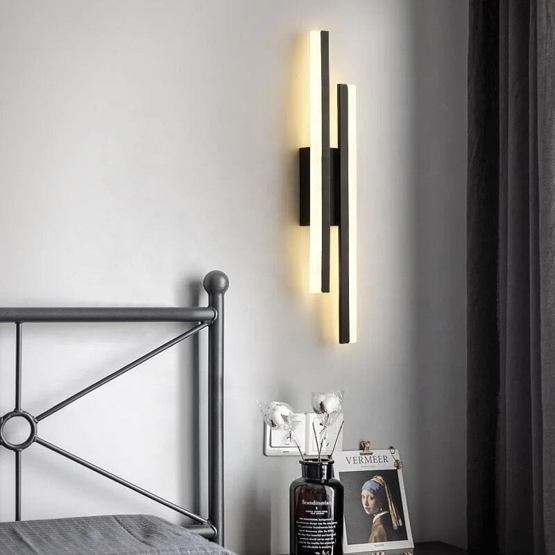 Wall Light Modern Black Led Indoor Lamp