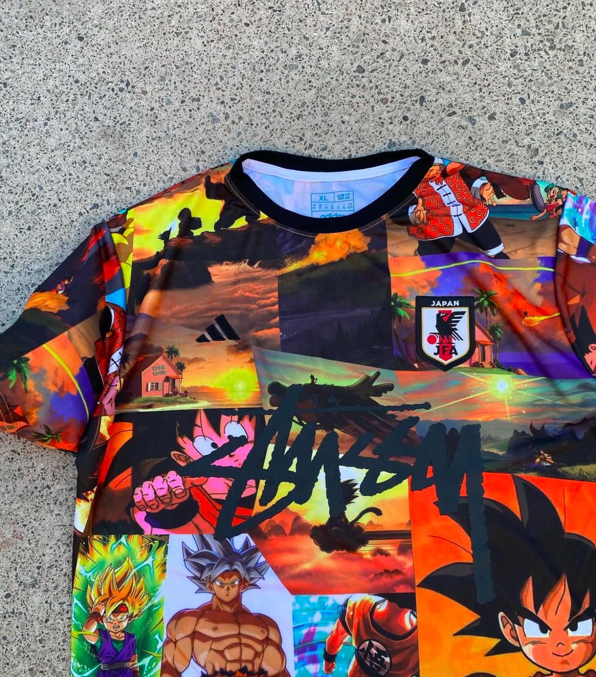 Limited Edition Japan National Team x Dragon Ball x Stüssy Kit