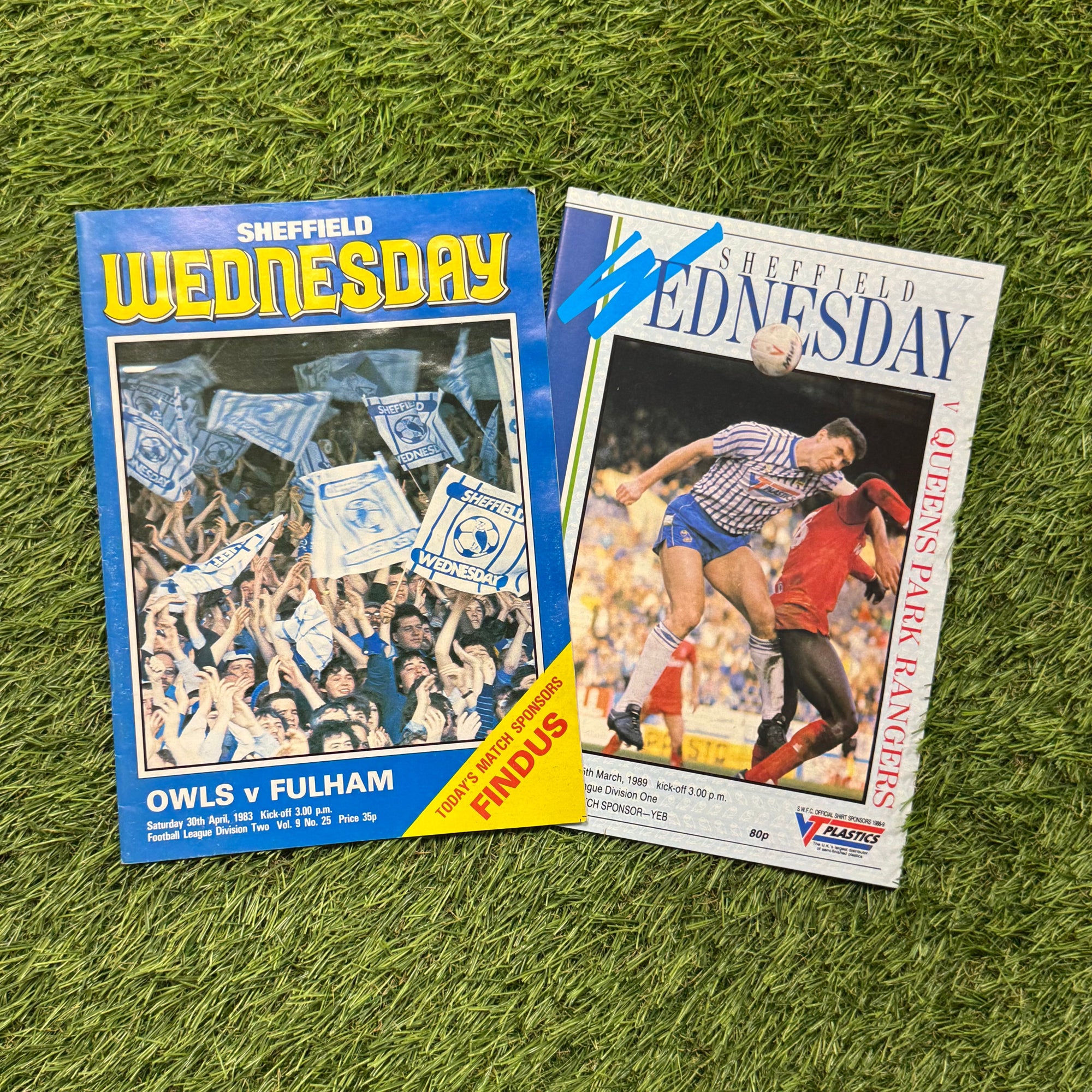 Retro Football Programmes Mystery Box