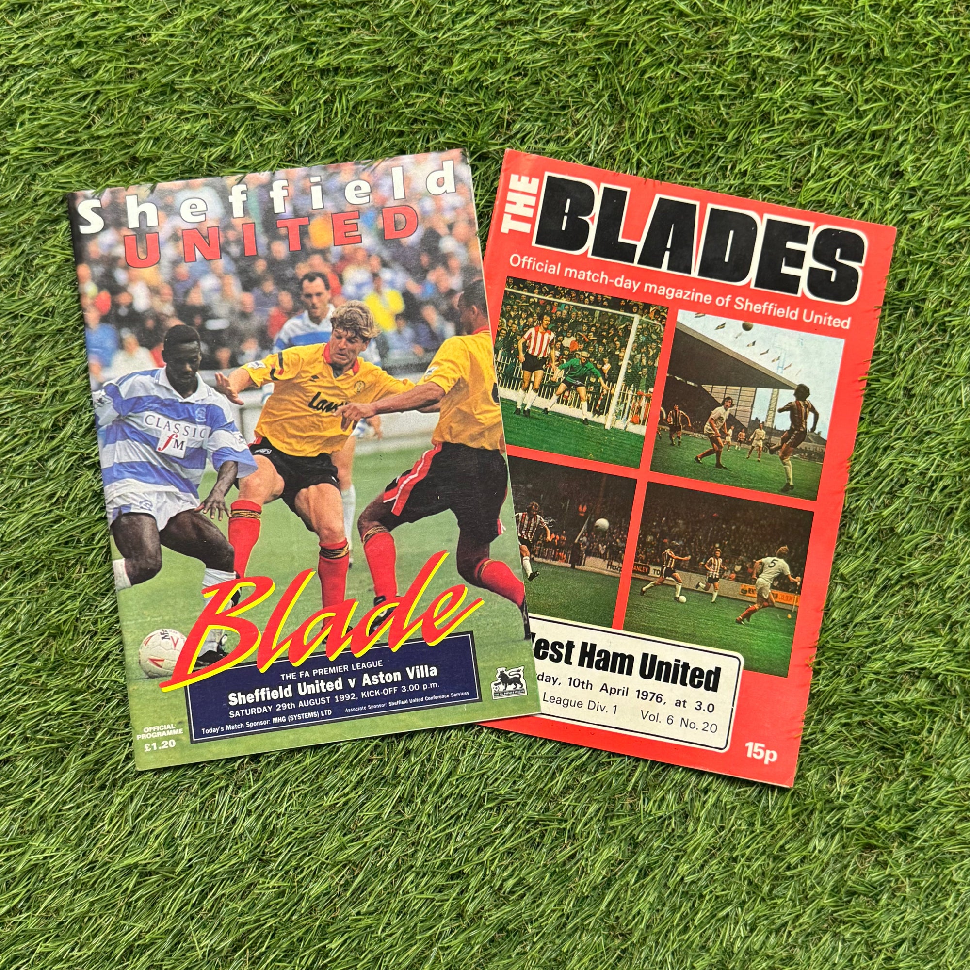 Retro Football Programmes Mystery Box