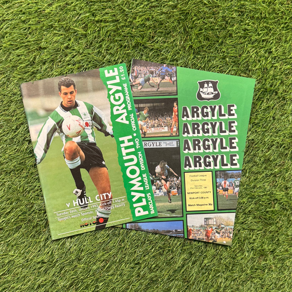 Retro Football Programmes Mystery Box