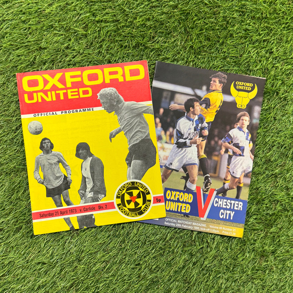 Retro Football Programmes Mystery Box
