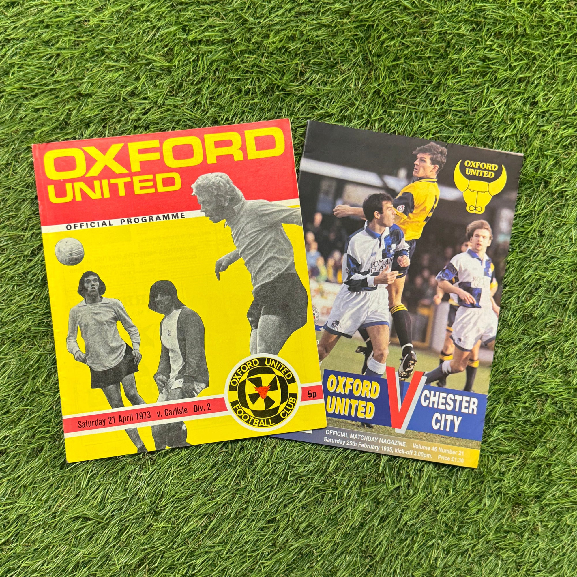 Retro Football Programmes Mystery Box