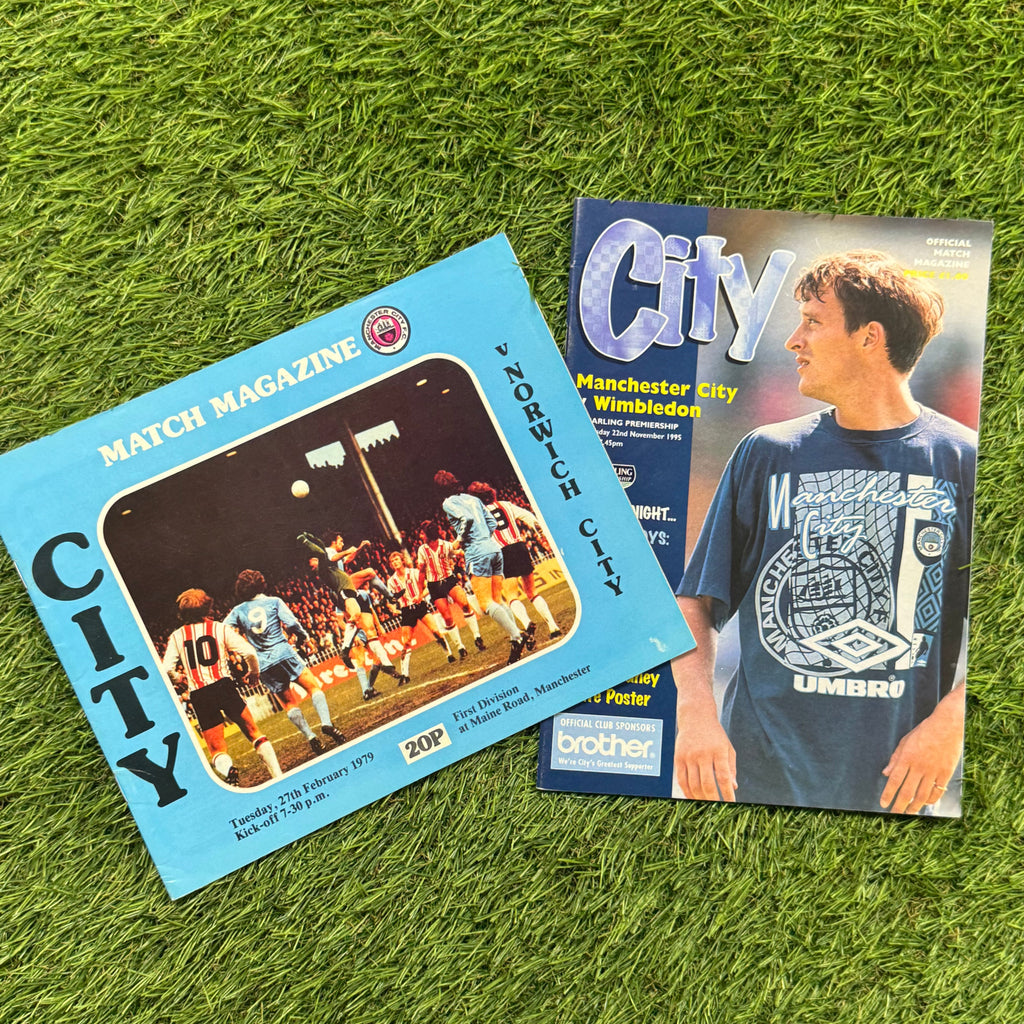 Retro Football Programmes Mystery Box