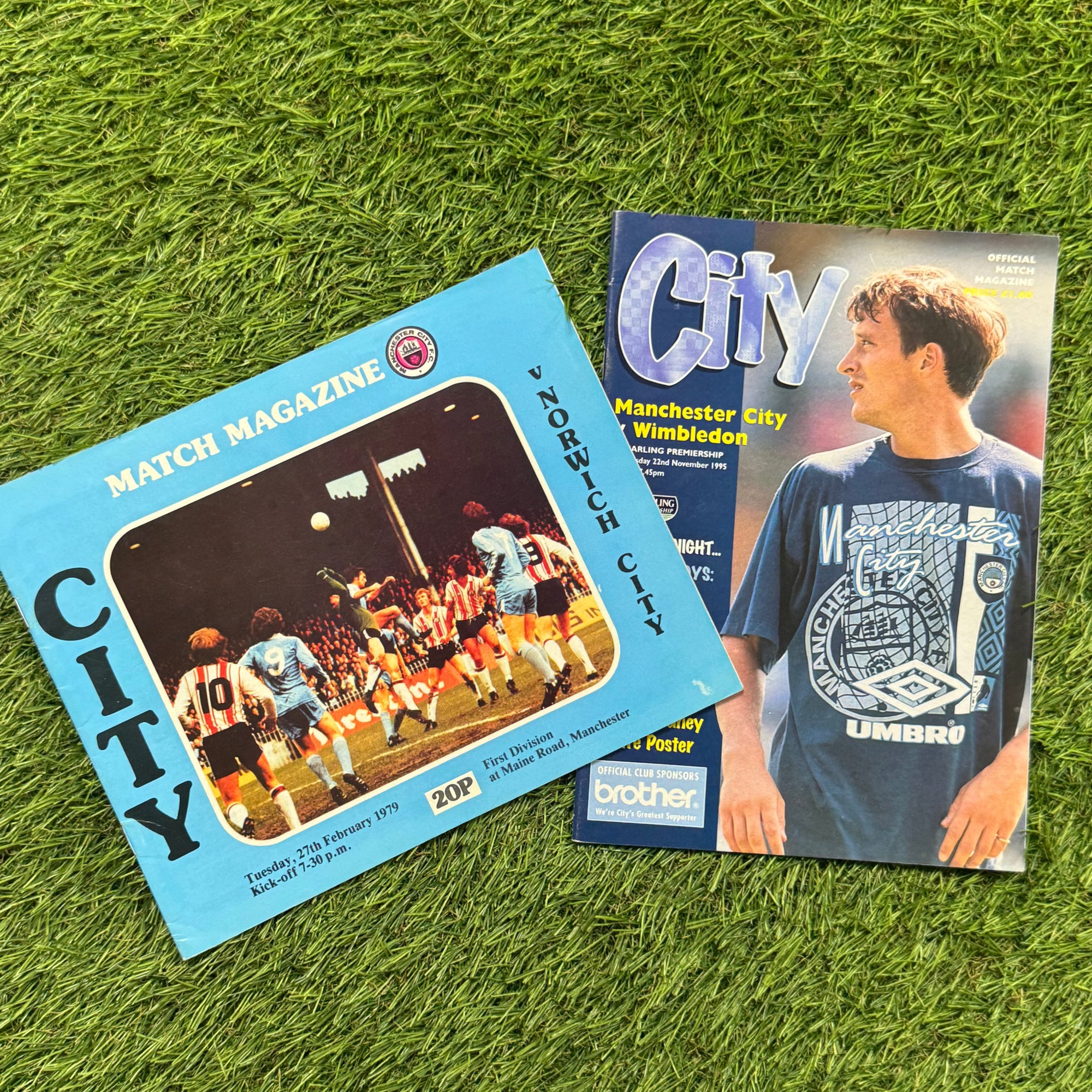 Retro Football Programmes Mystery Box