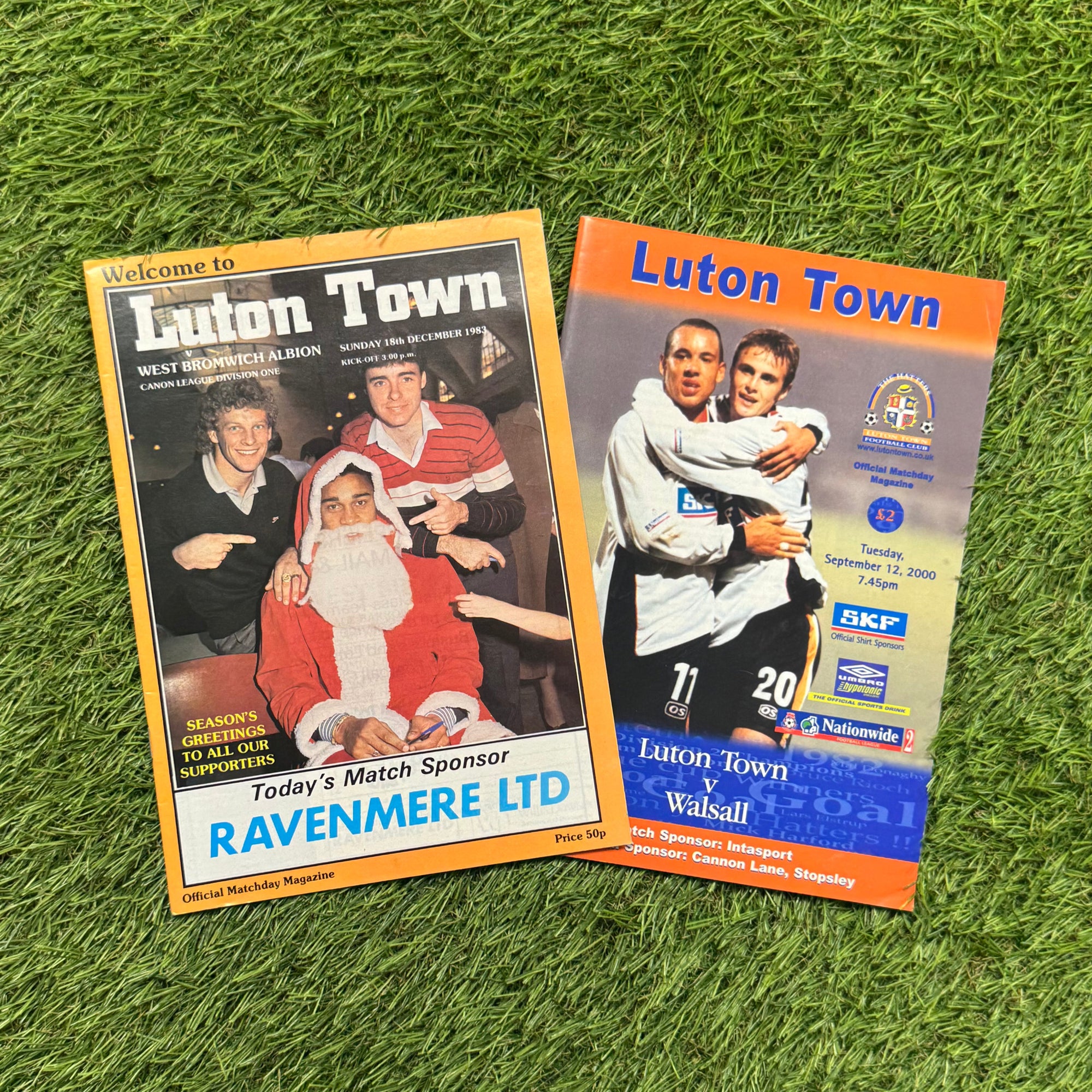 Retro Football Programmes Mystery Box