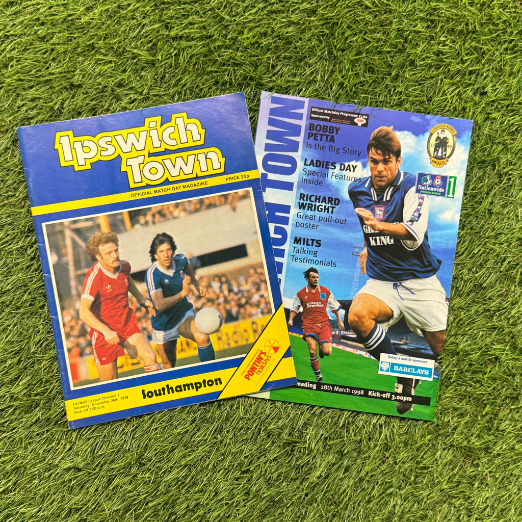 Retro Football Programmes Mystery Box