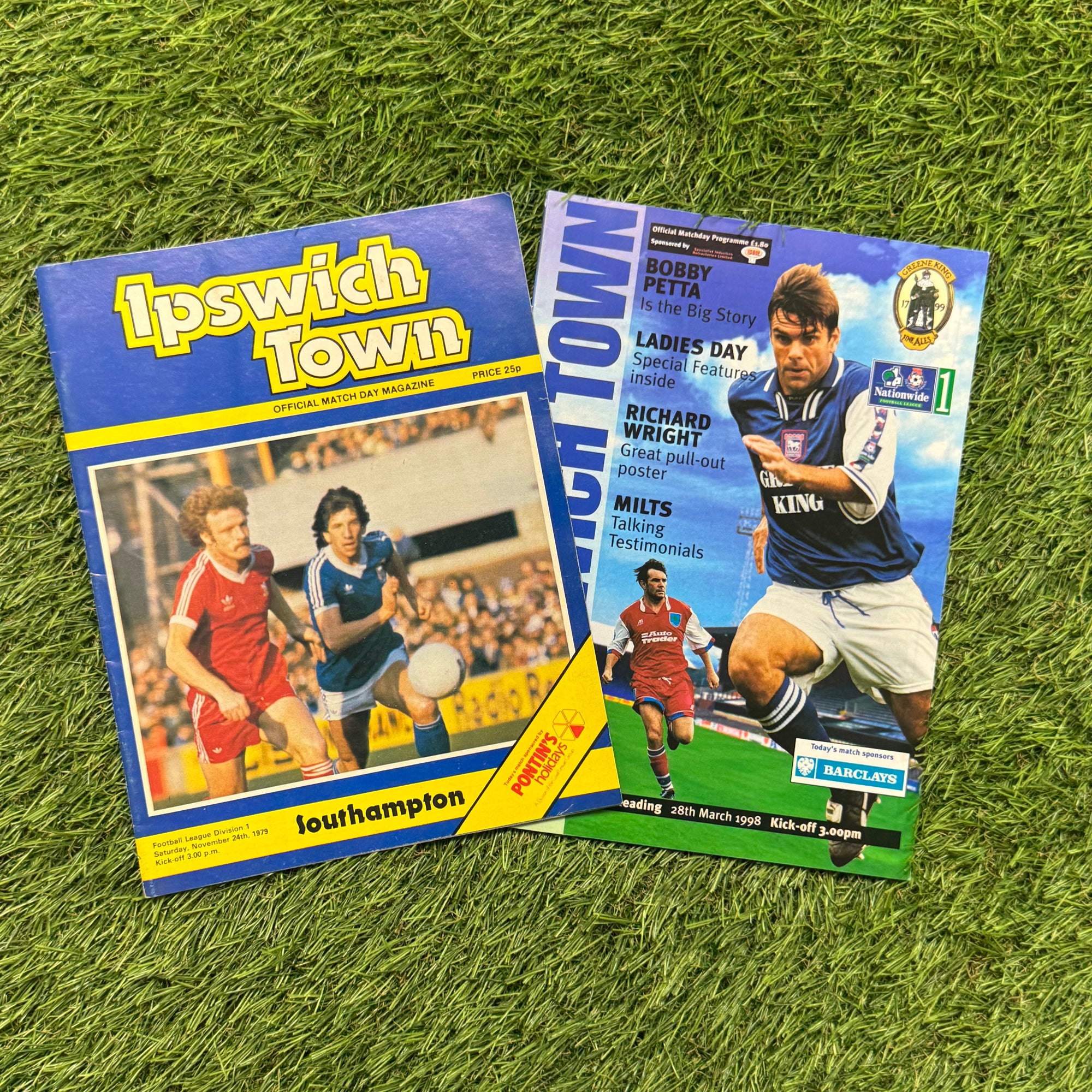 Retro Football Programmes Mystery Box