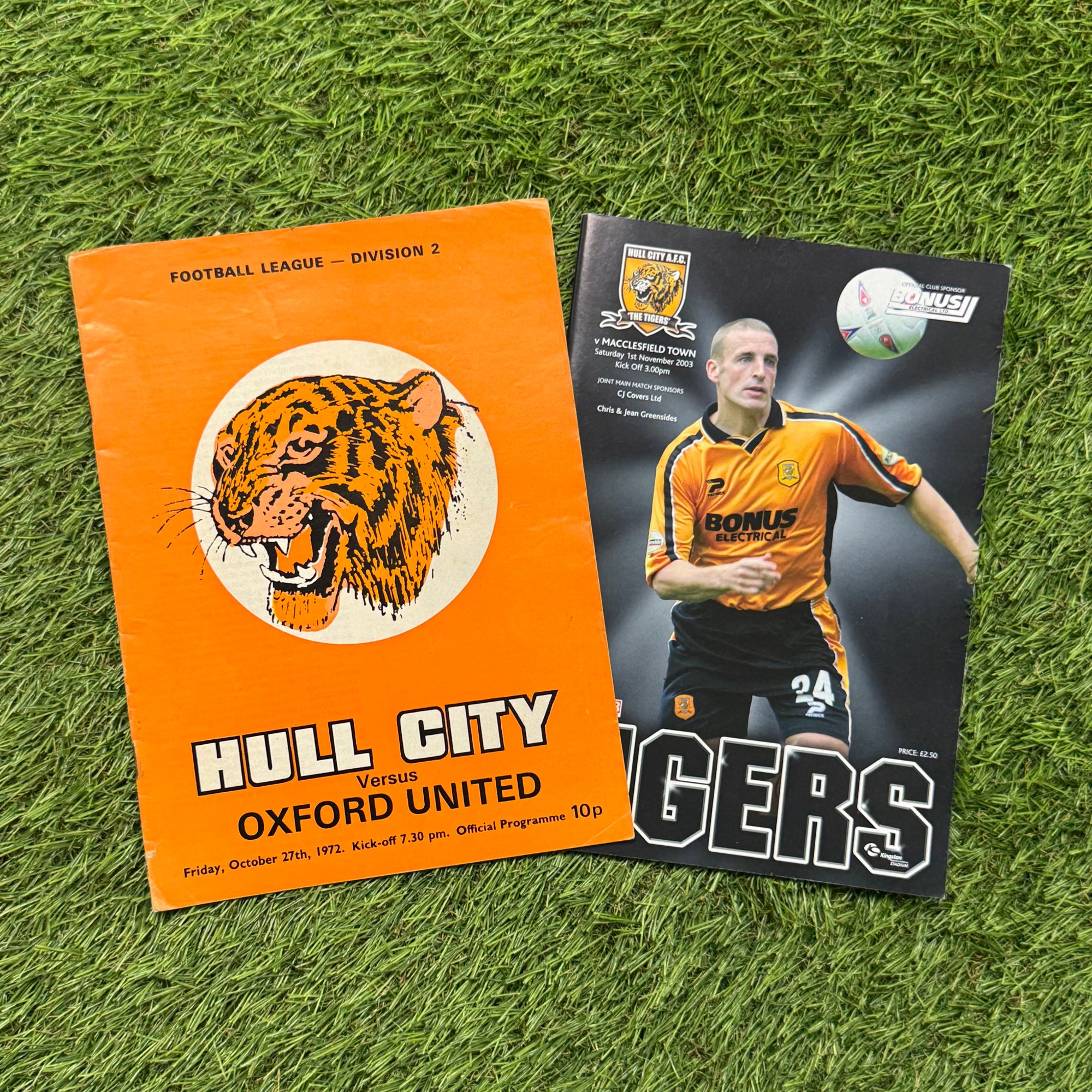 Retro Football Programmes Mystery Box
