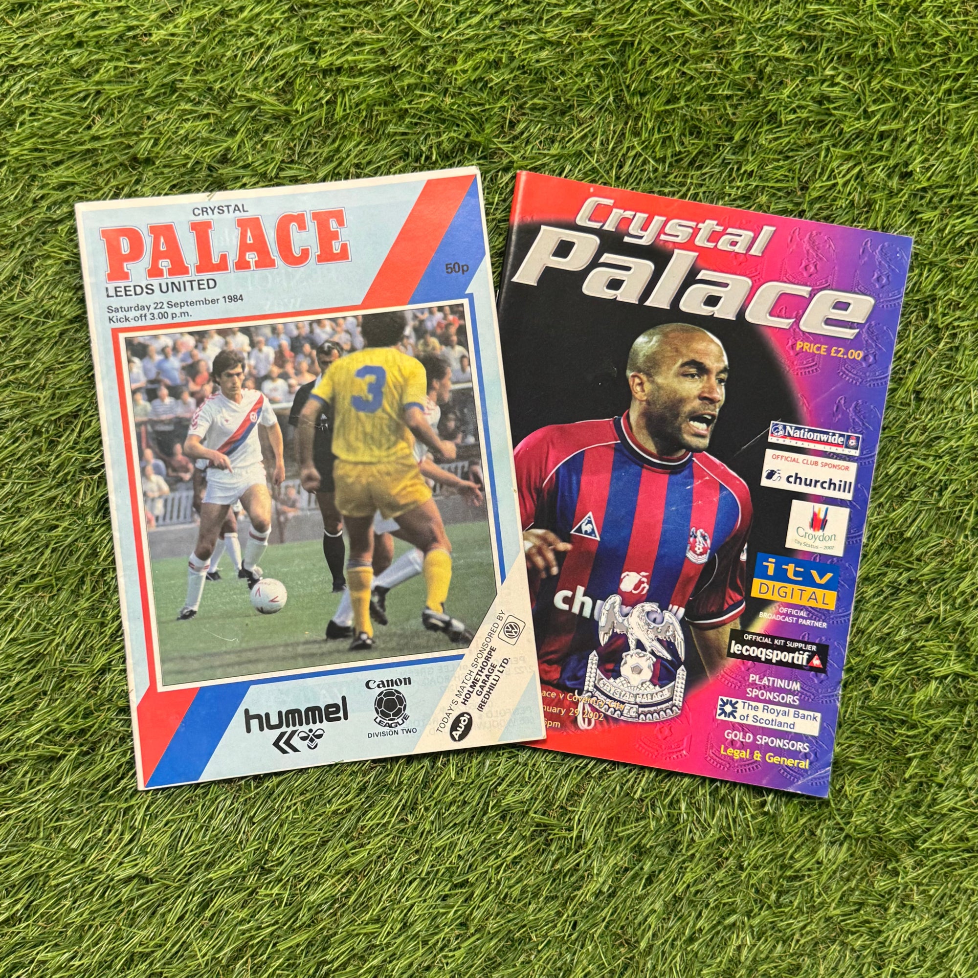 Retro Football Programmes Mystery Box