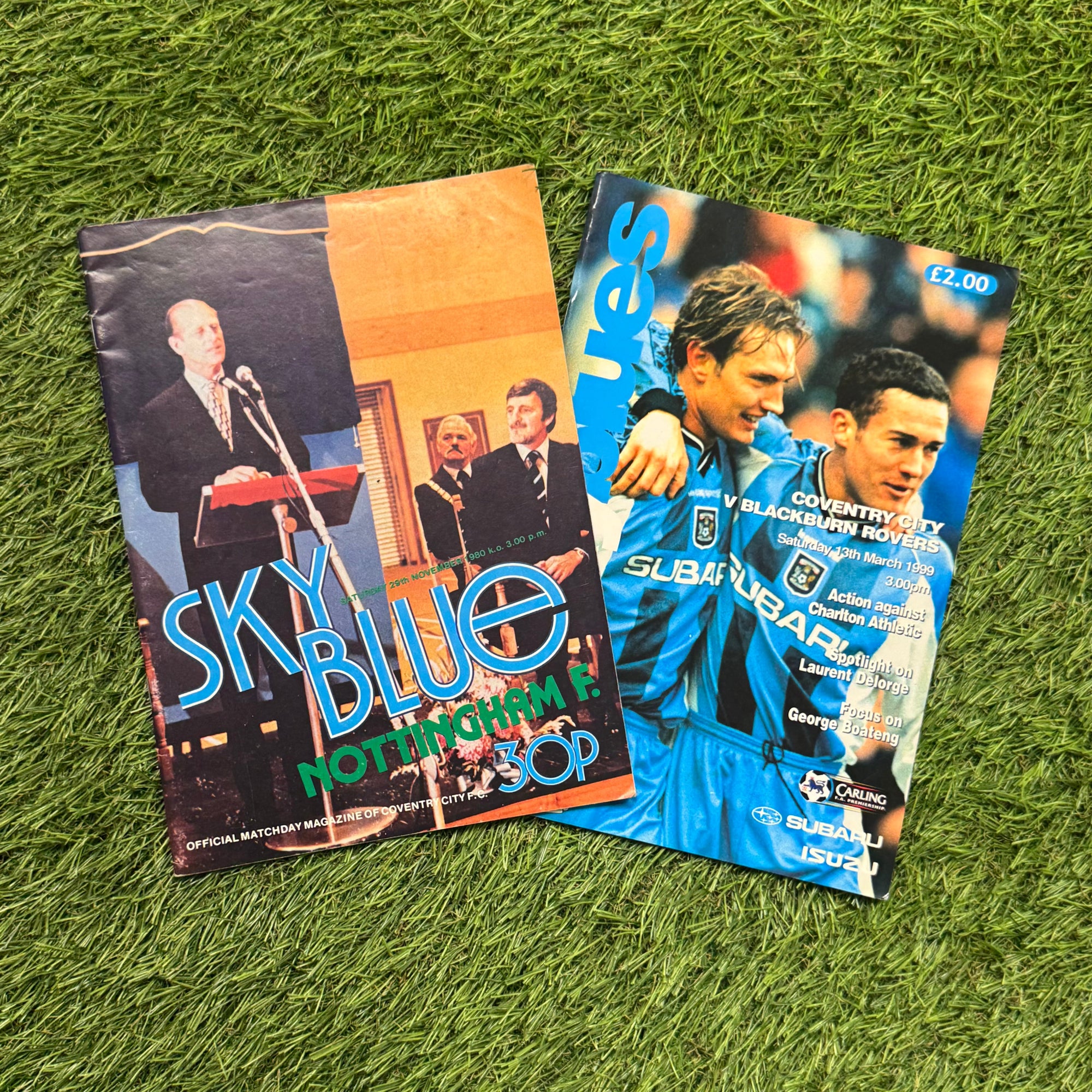 Retro Football Programmes Mystery Box