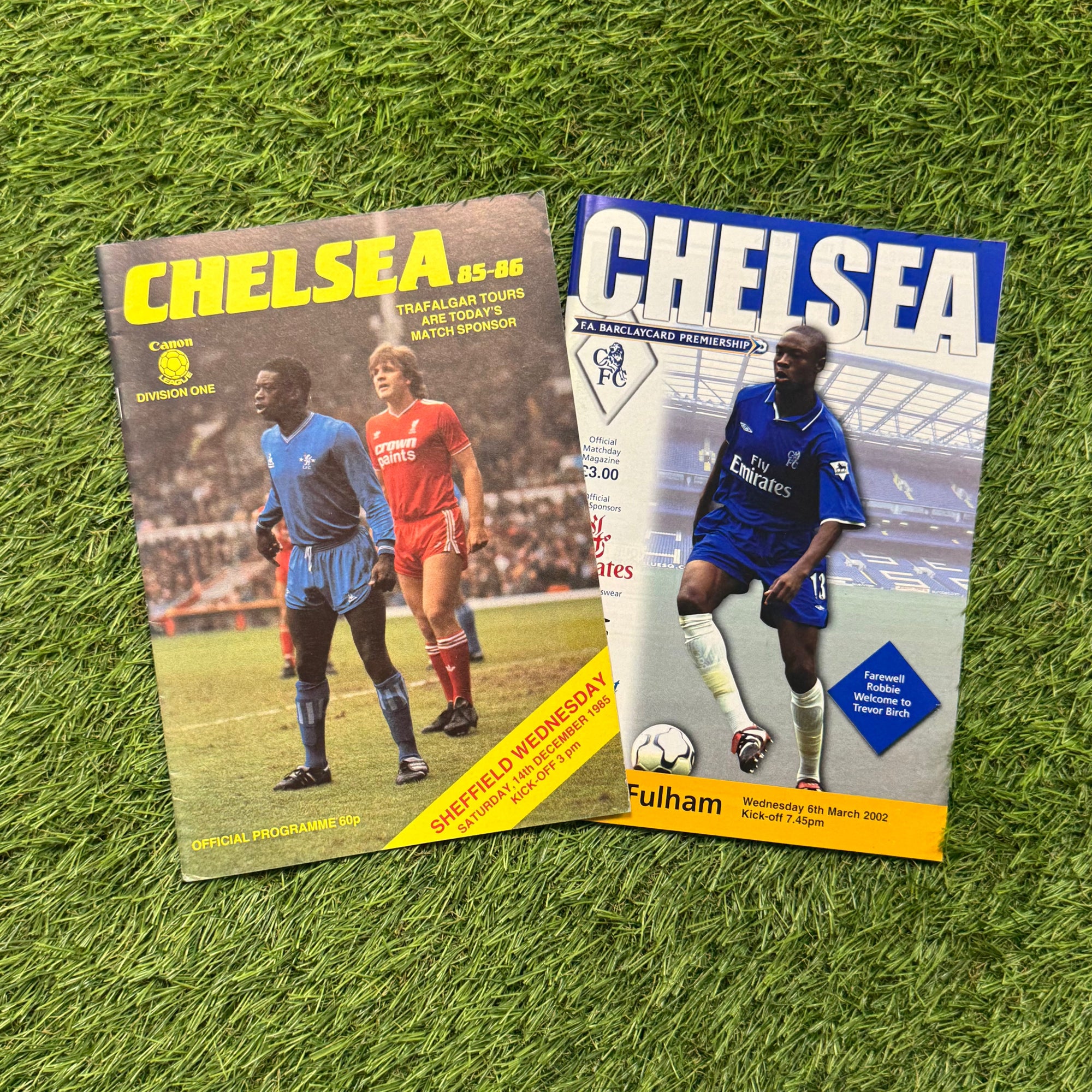 Retro Football Programmes Mystery Box